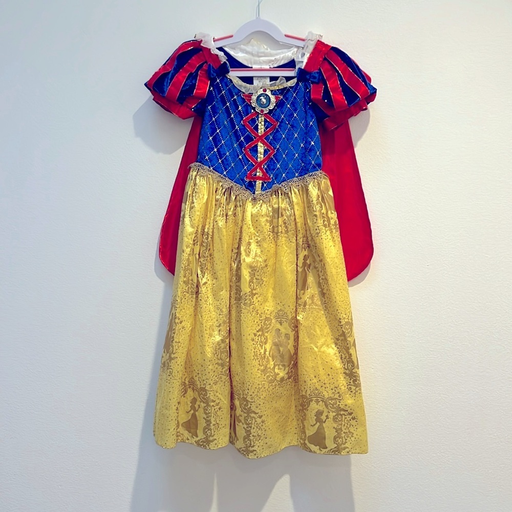 Disney Snow White Inspired Girls Costume - Blue, Red, Yellow, Gold